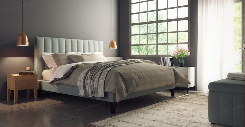 مدل تخت خواب دو نفره جدید در انواع جنس و رنگ 1401